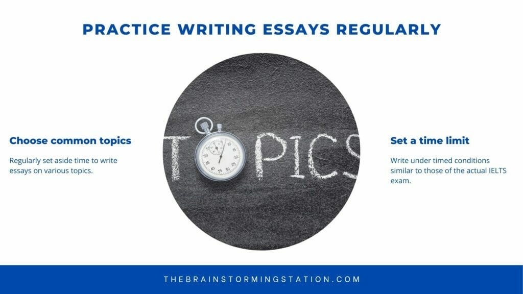 the importance of regular practice in IELTS Writing Task 2
